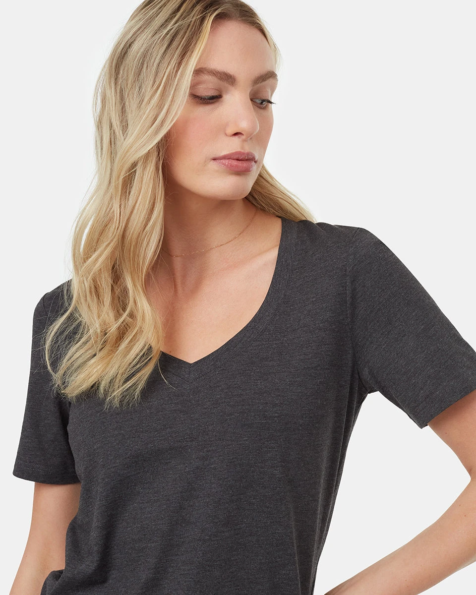 Tentree TreeBlend V-Neck T-Shirt - Image 4