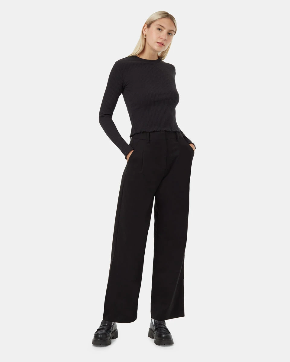 Tentree Rib Lettuce Edge Longsleeve - Image 2