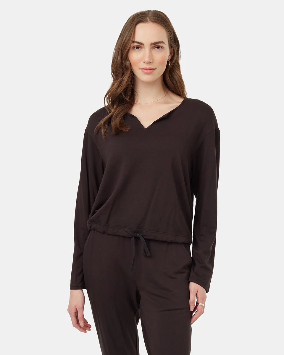 Tentree Soft EcoTerry Notch Neck