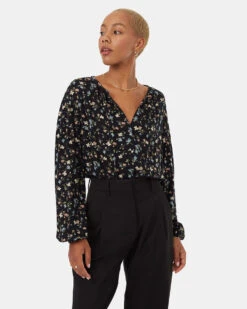 Tentree EcoWoven Crepe Blouse