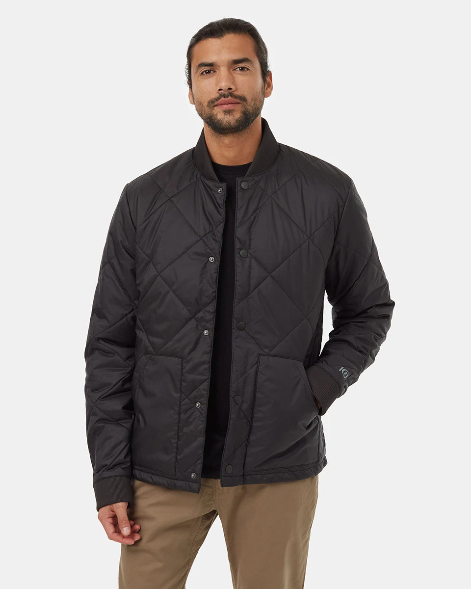 Tentree Diamond Padded Bomber Jacket