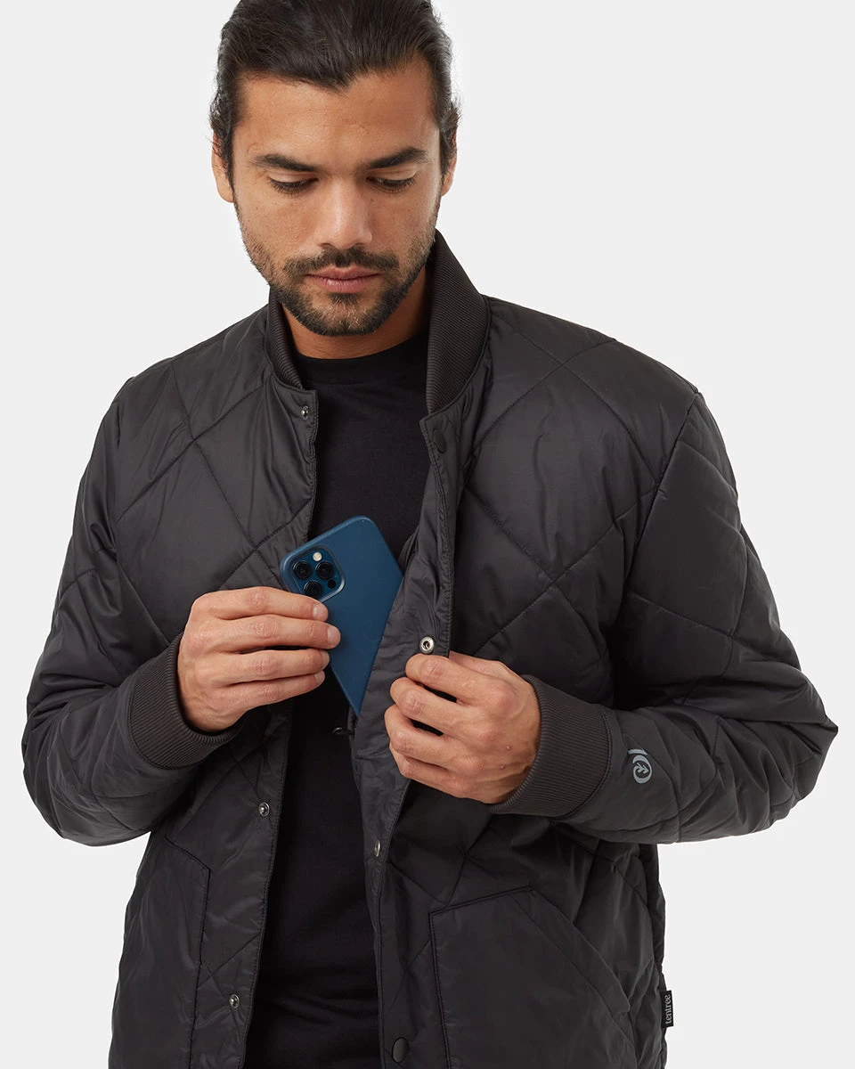Tentree Diamond Padded Bomber Jacket - Image 5