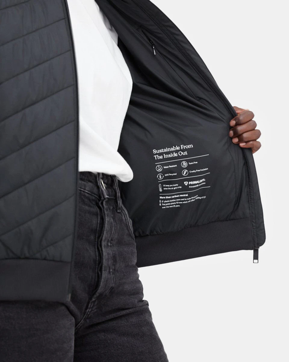 Tentree Cloud Shell Bomber Jacket - Image 9
