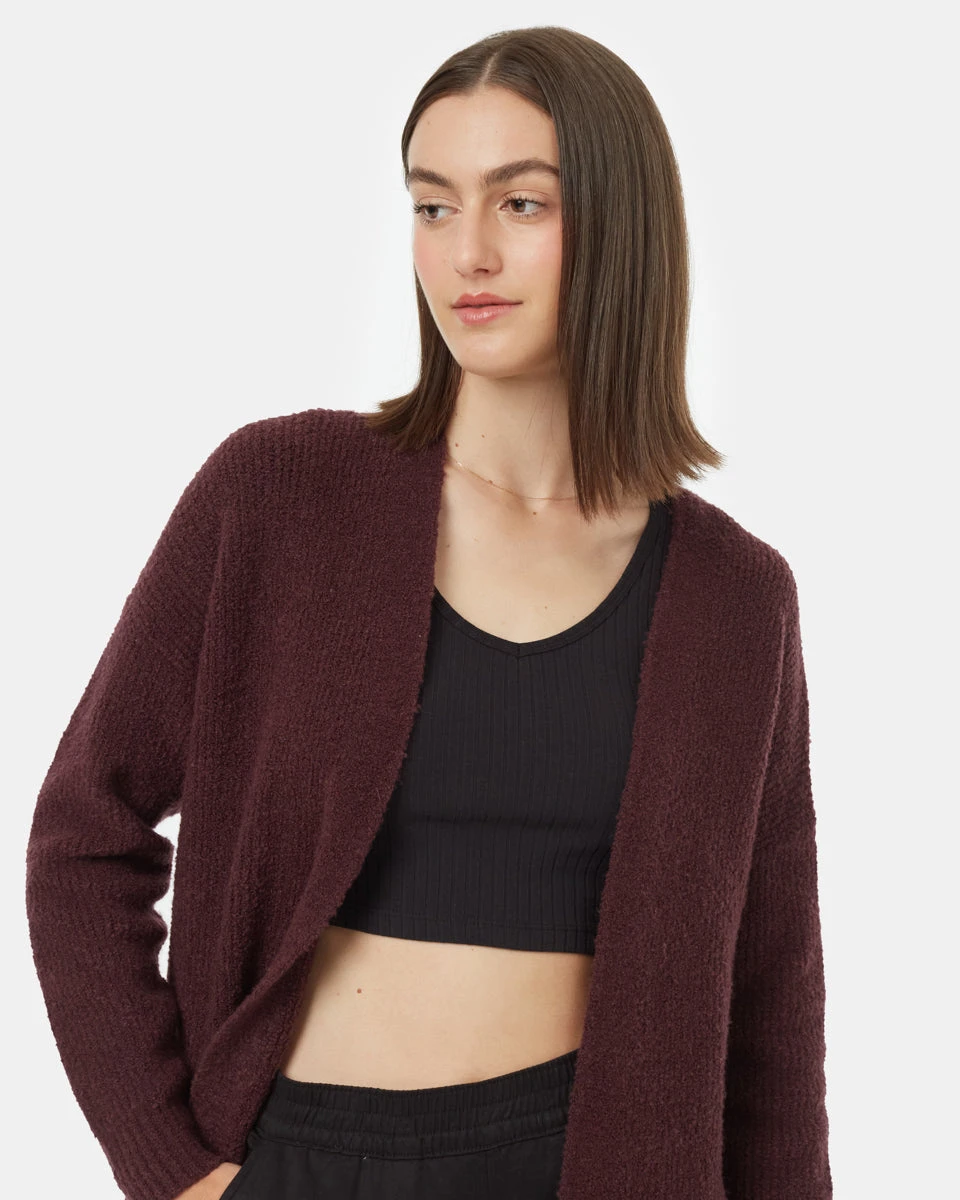 Tentree Highline Fuzzy Open Cardigan - Image 4
