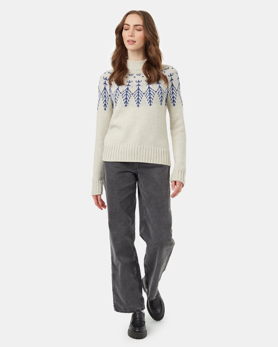 Tentree Highline Wool Intarsia Sweater