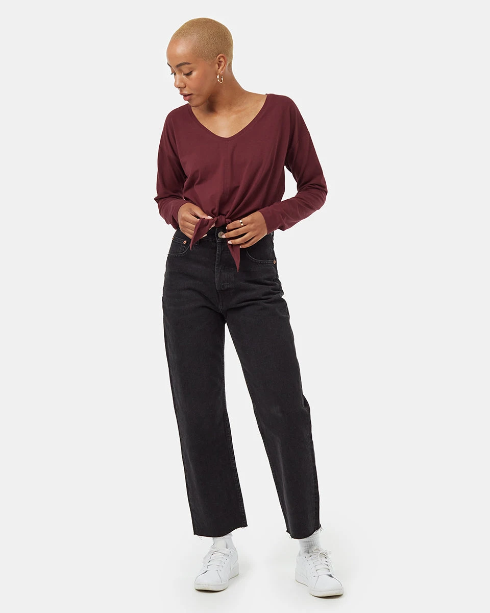 Tentree Tie Front Longsleeve - Image 2