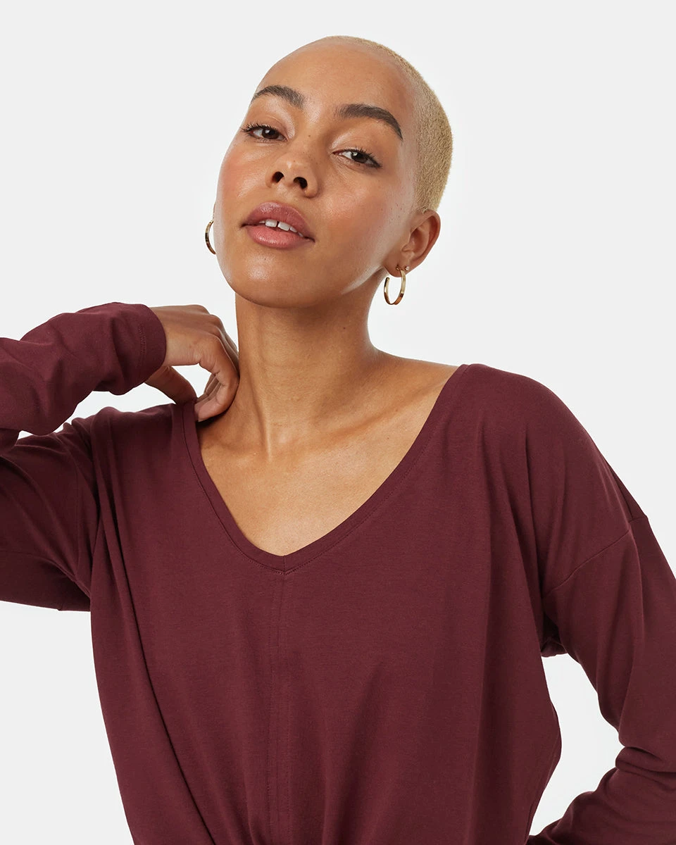 Tentree Tie Front Longsleeve - Image 4