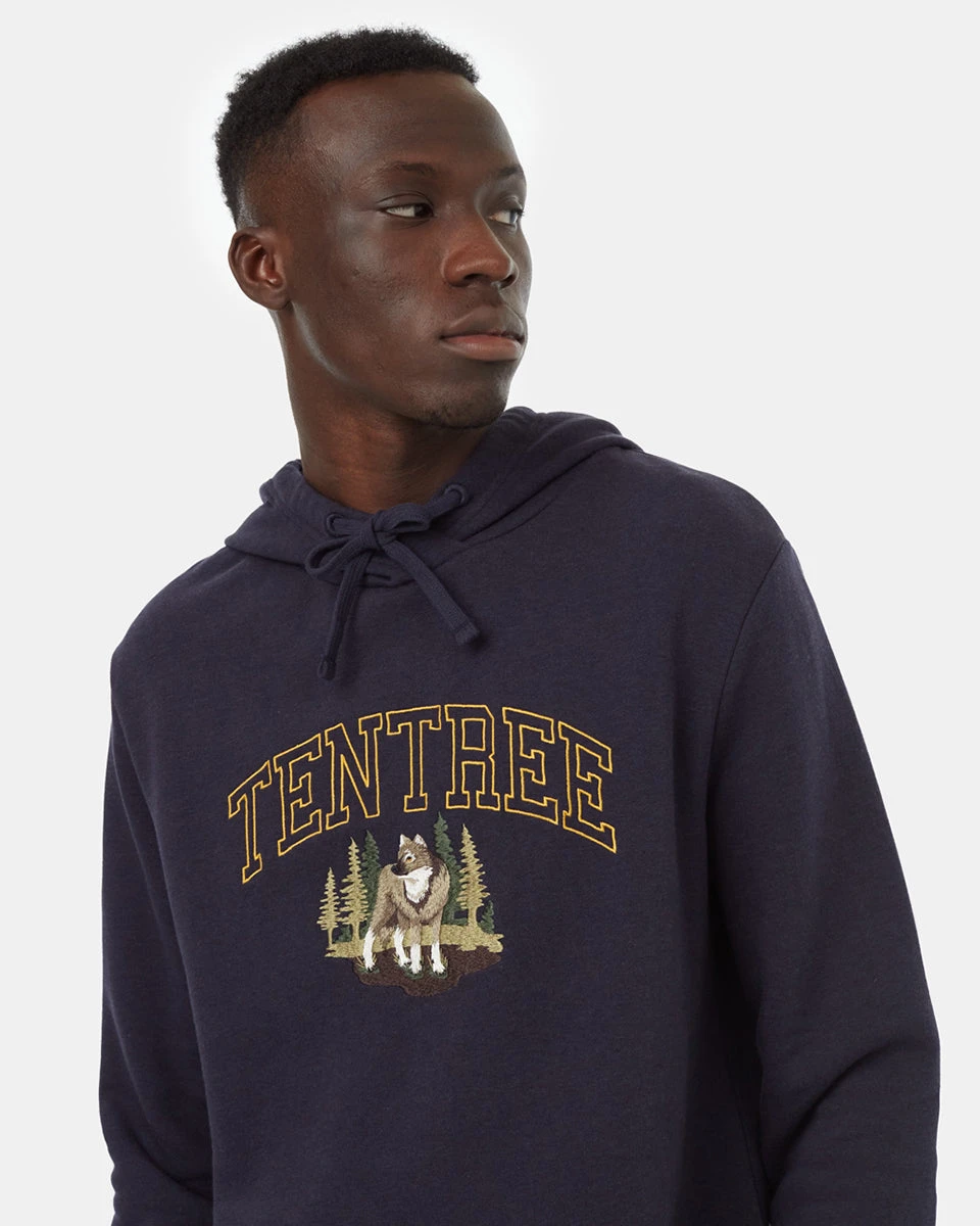 Tentree Collegiate Wolf Hoodie - Image 4