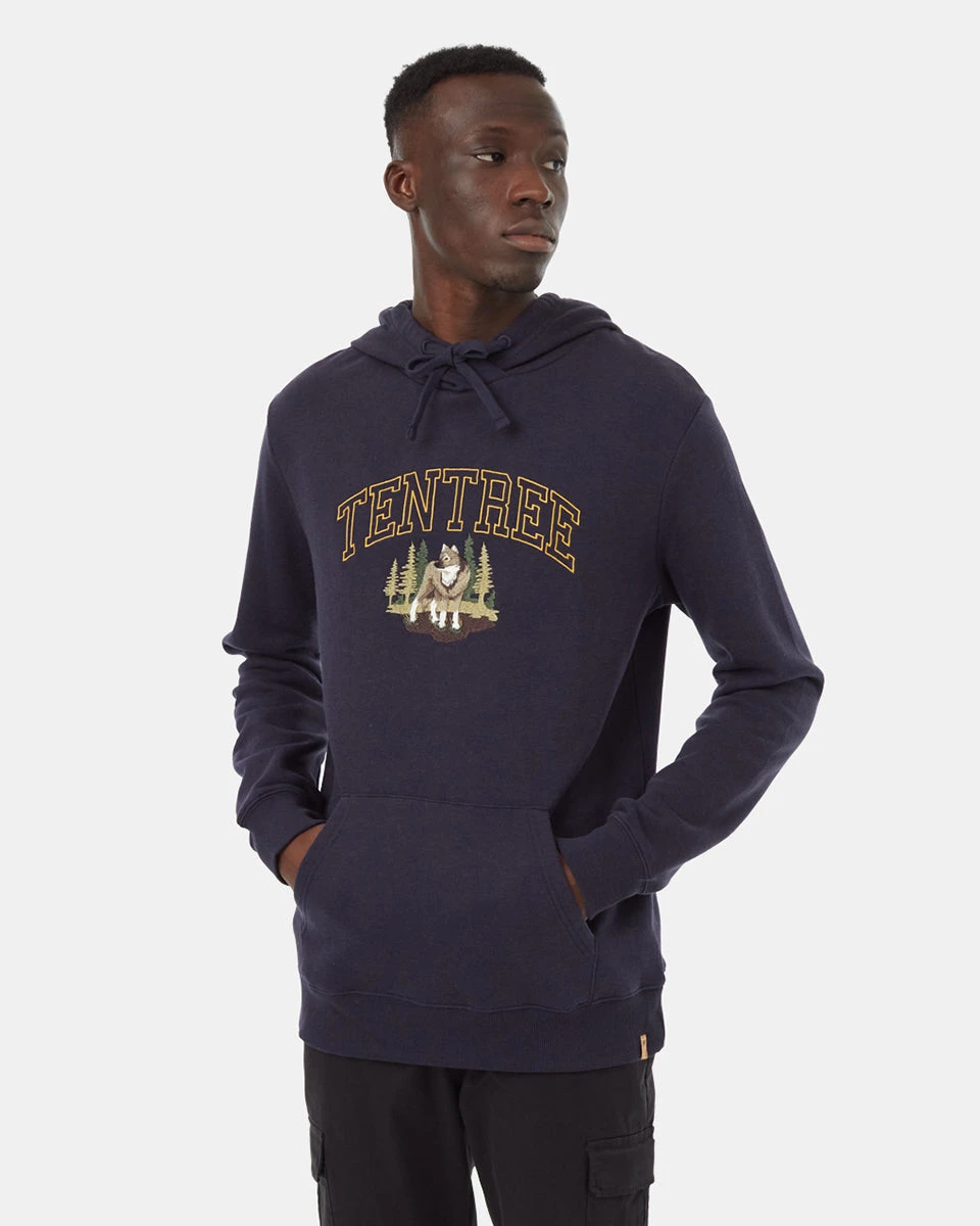 Tentree Collegiate Wolf Hoodie