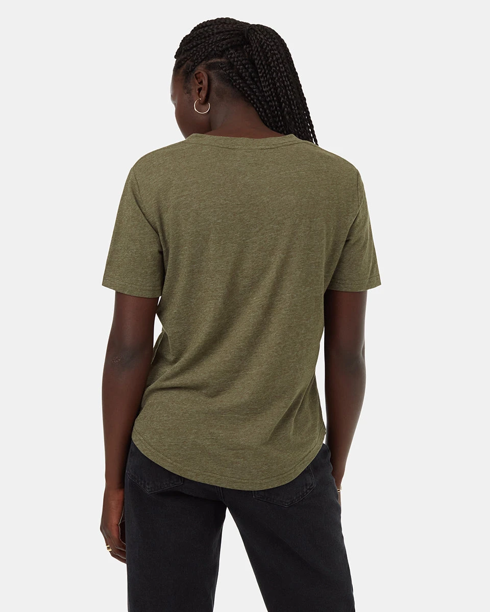 Tentree Hemp V-Neck T-Shirt - Image 3