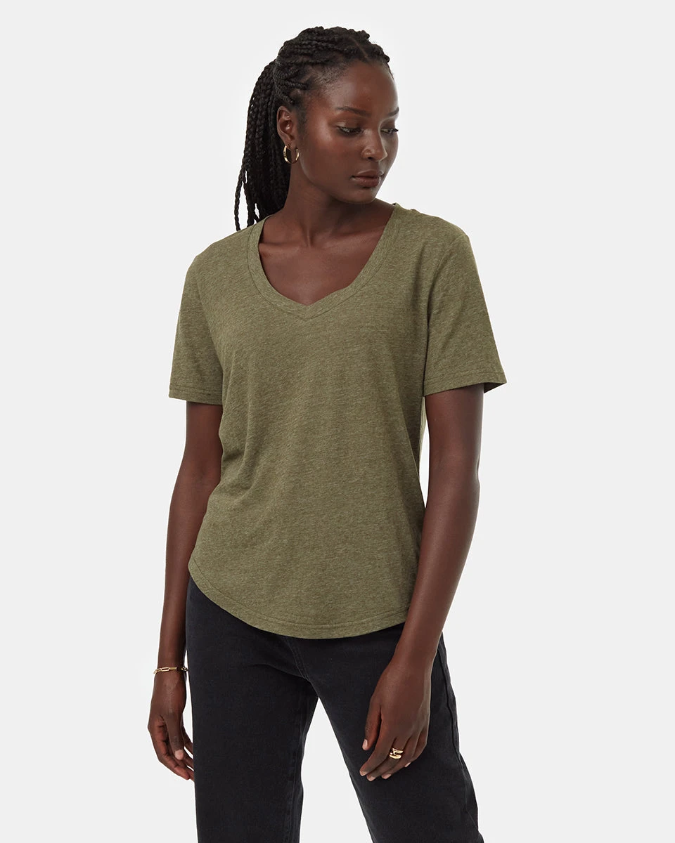 Tentree Hemp V-Neck T-Shirt