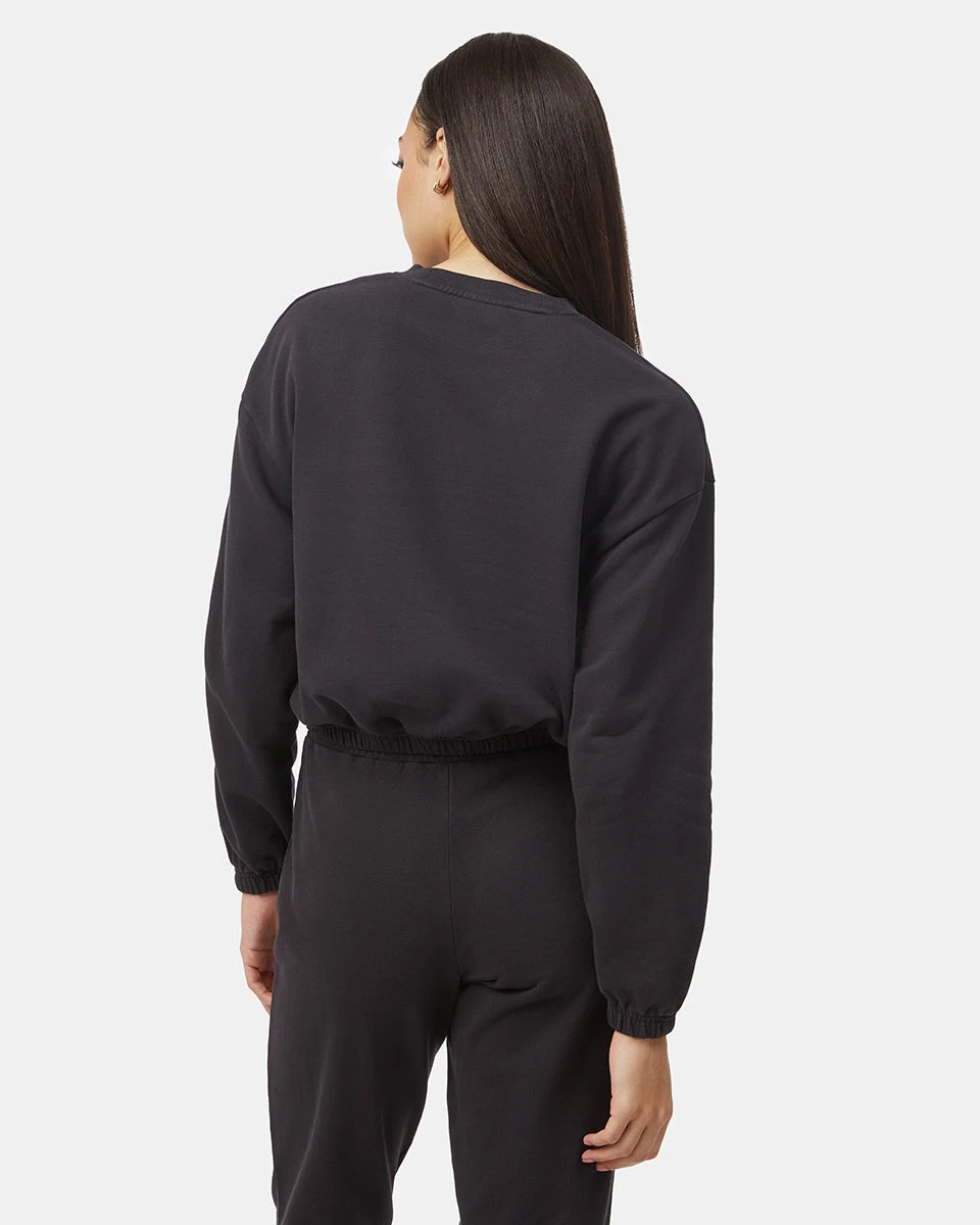 Tentree Organic French Terry Elastic Hem Crew - Image 3