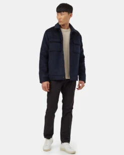 Tentree Wool Button Down Jacket