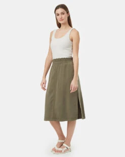 Tentree Tencel Midi Skirt