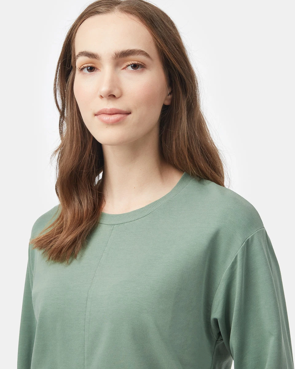 Tentree French Terry V Hem Crew - Image 2