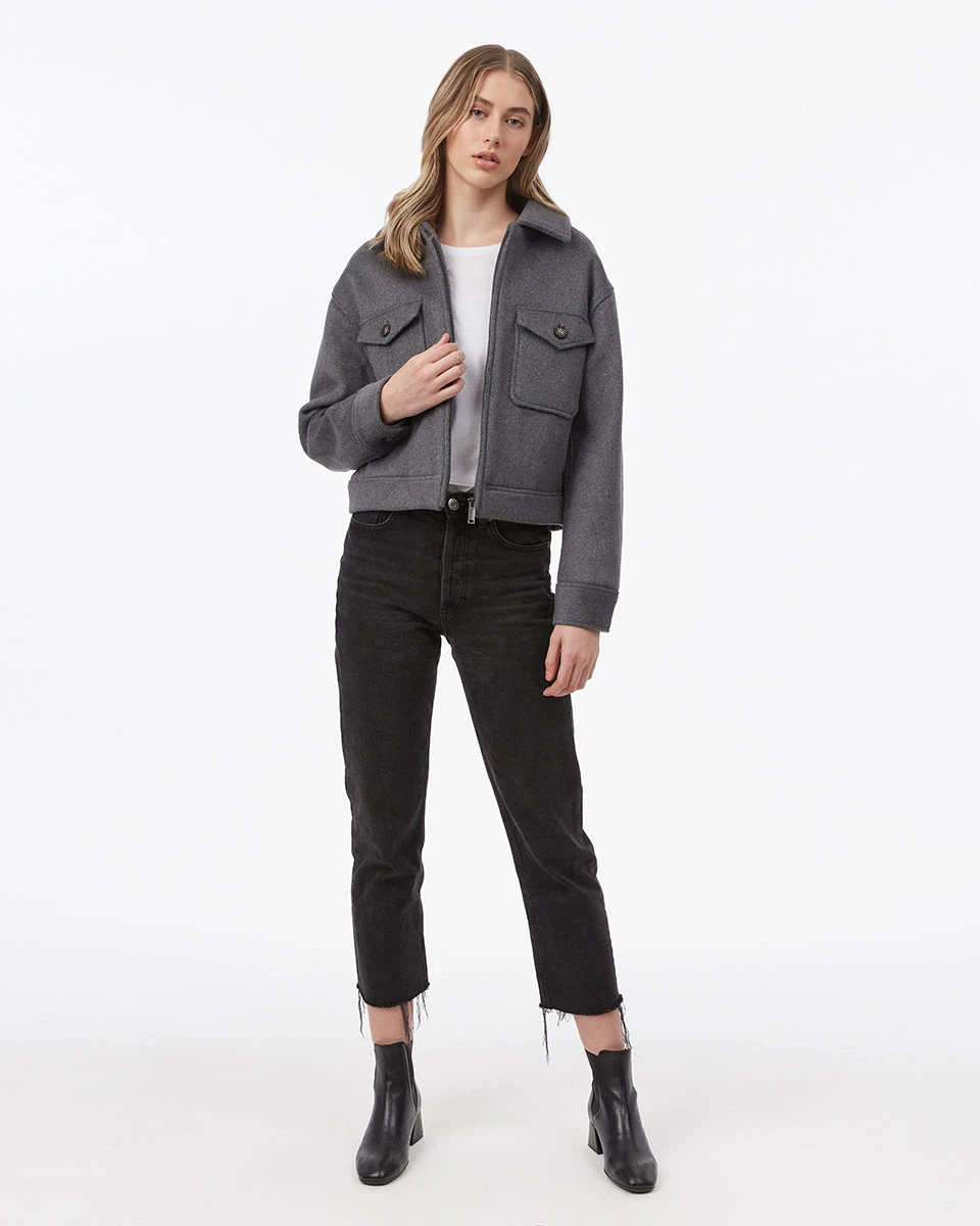 Tentree Wool Short Utility Jacket