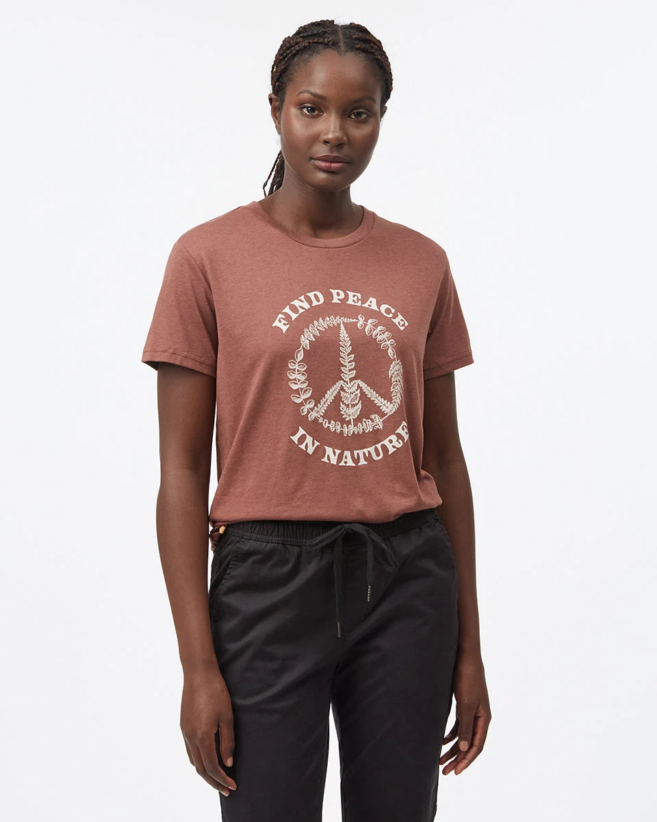 Tentree Find Peace T-Shirt - Image 4