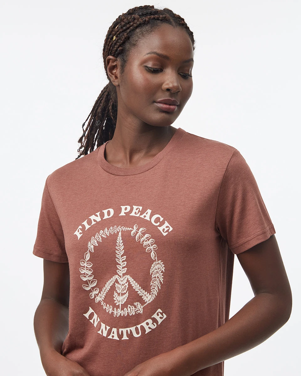 Tentree Find Peace T-Shirt - Image 5