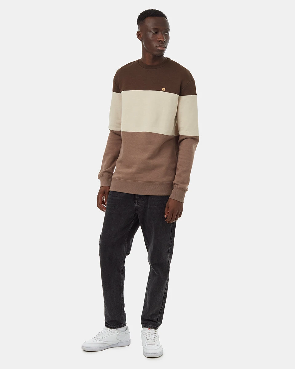 Tentree TreeFleece Blocked Classic Crew - Image 2