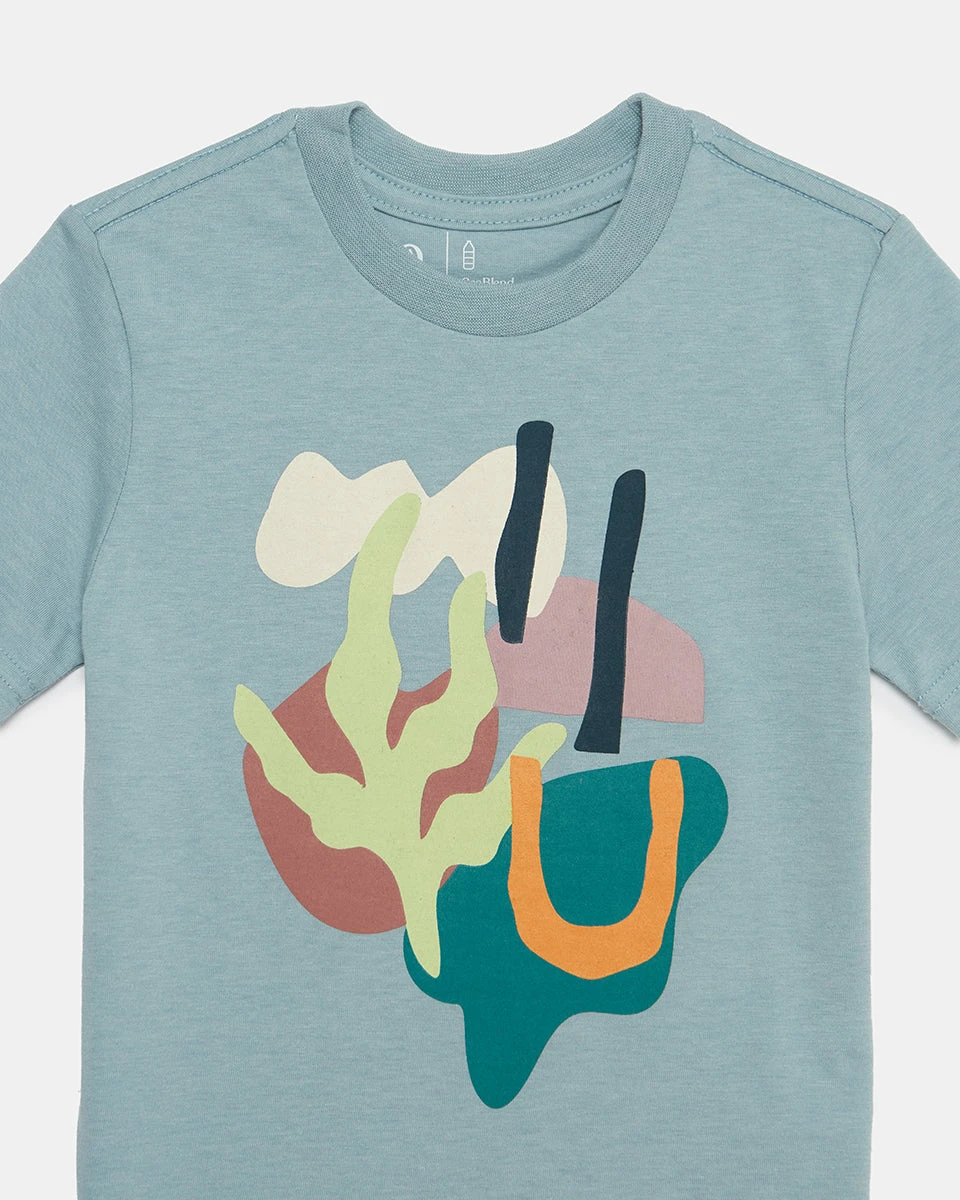 Tentree Kids Abstract Kelp T-Shirt - Image 2